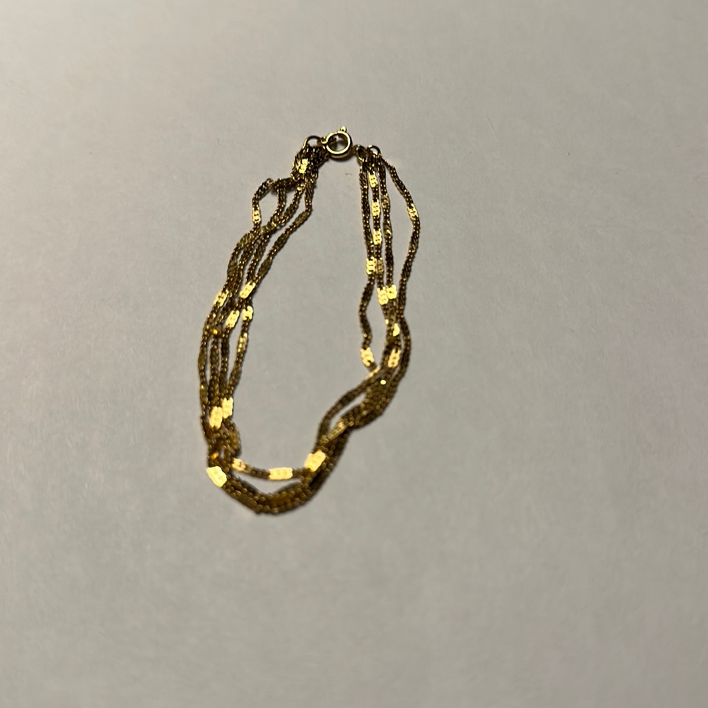 14kt 4 Strand Fine Bracelet
